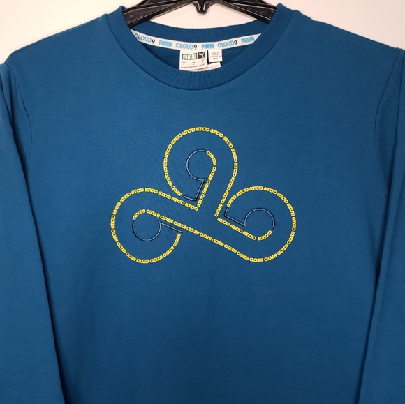 New! Puma × Cloud 9 Disconnect Crewneck Sweater || Men's Size: Large - Picture 2 of 3